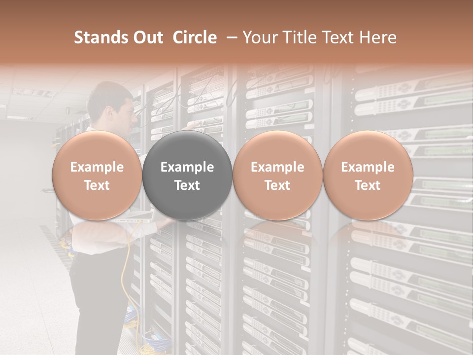 Male Digital Industry PowerPoint Template