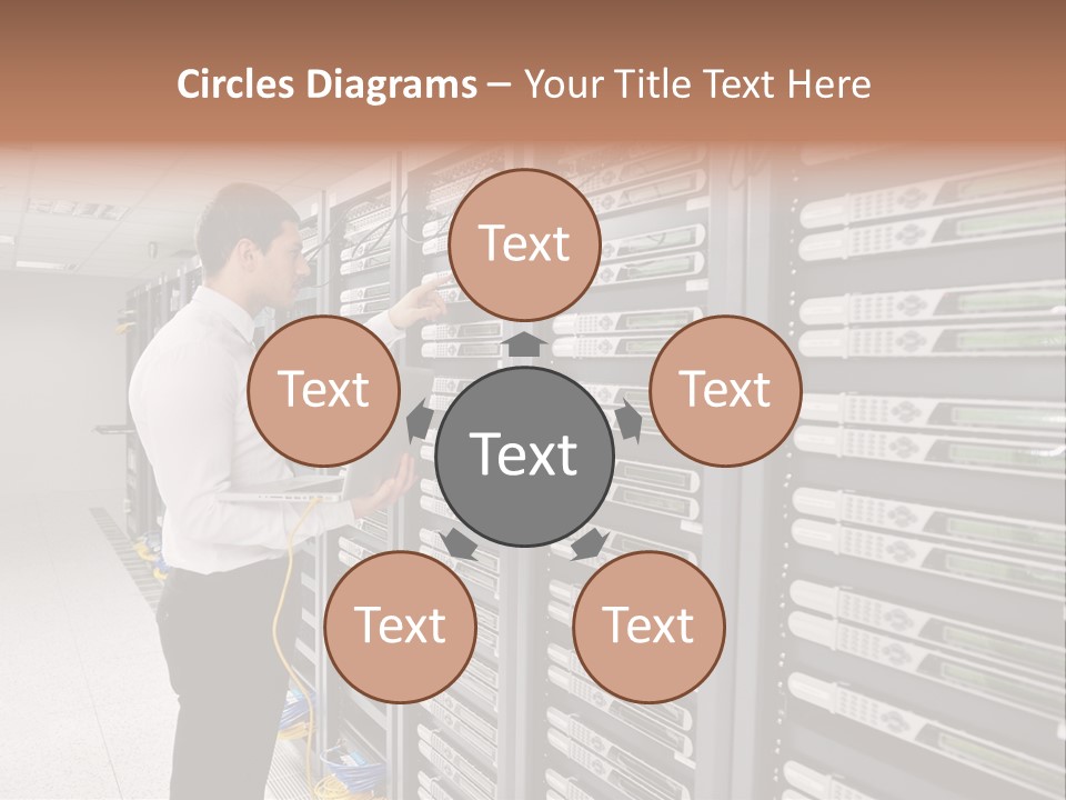 Male Digital Industry PowerPoint Template