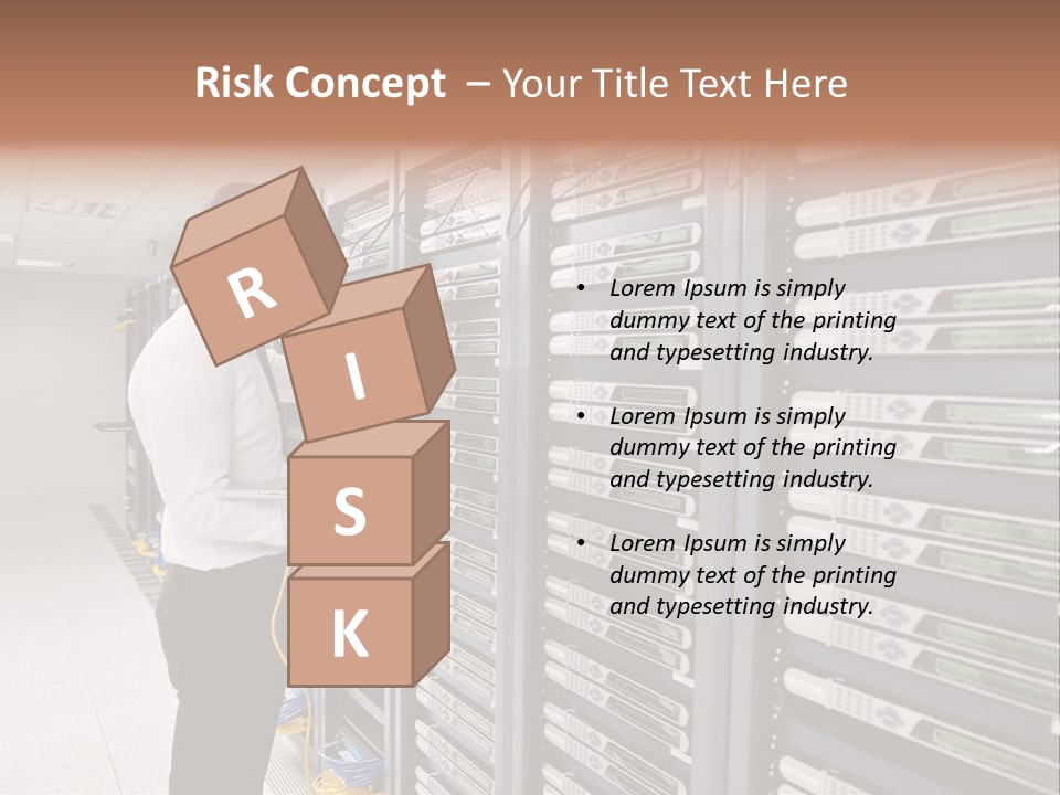 Male Digital Industry PowerPoint Template