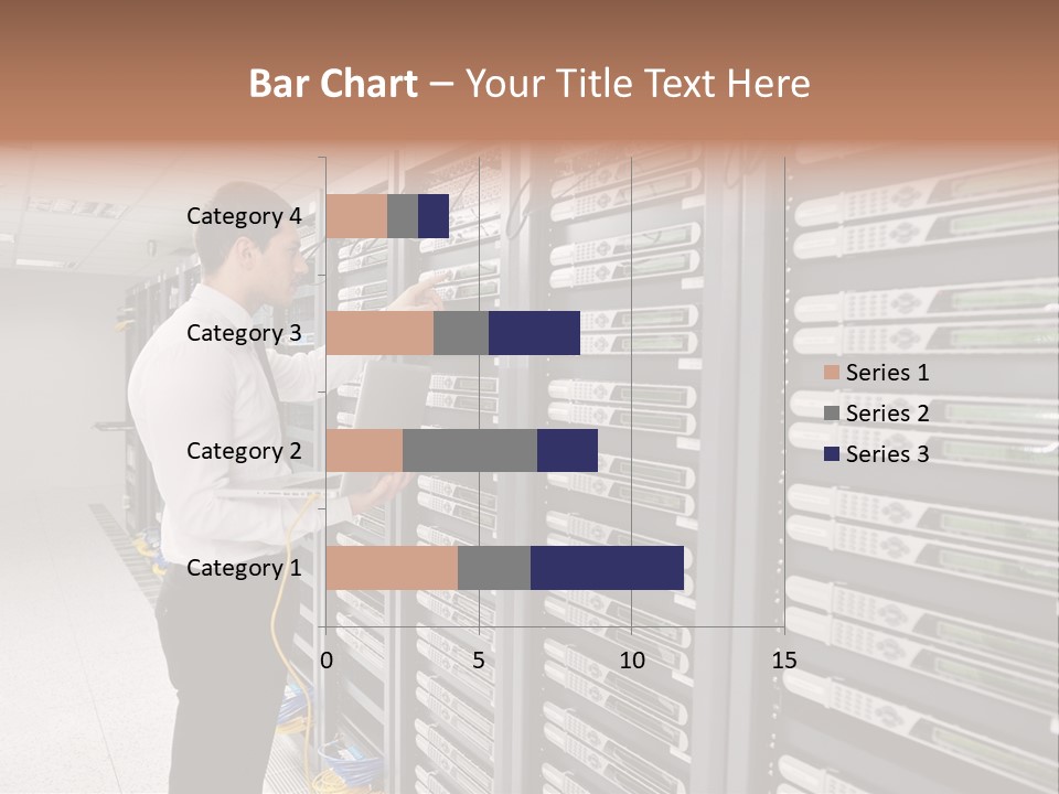 Male Digital Industry PowerPoint Template