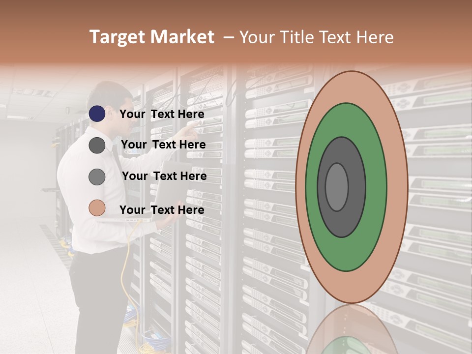 Male Digital Industry PowerPoint Template