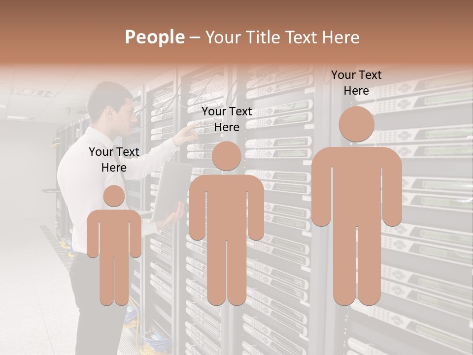 Male Digital Industry PowerPoint Template