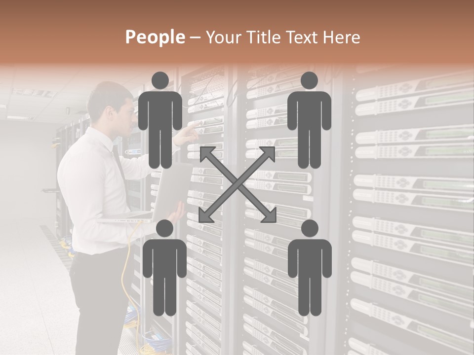 Male Digital Industry PowerPoint Template