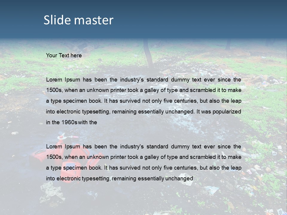 Product Contaminate Poison PowerPoint Template