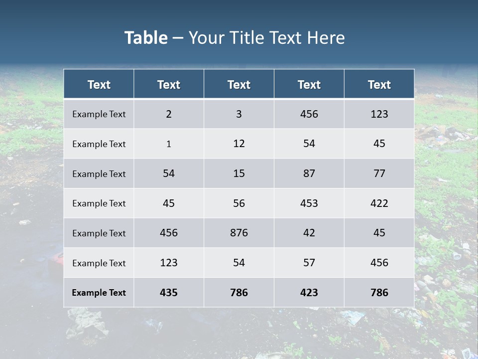 Product Contaminate Poison PowerPoint Template