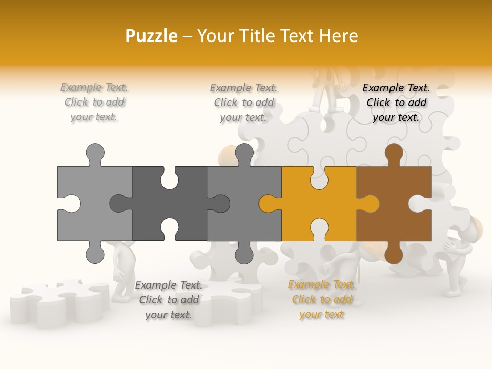 Cooperation Challenge Growth PowerPoint Template