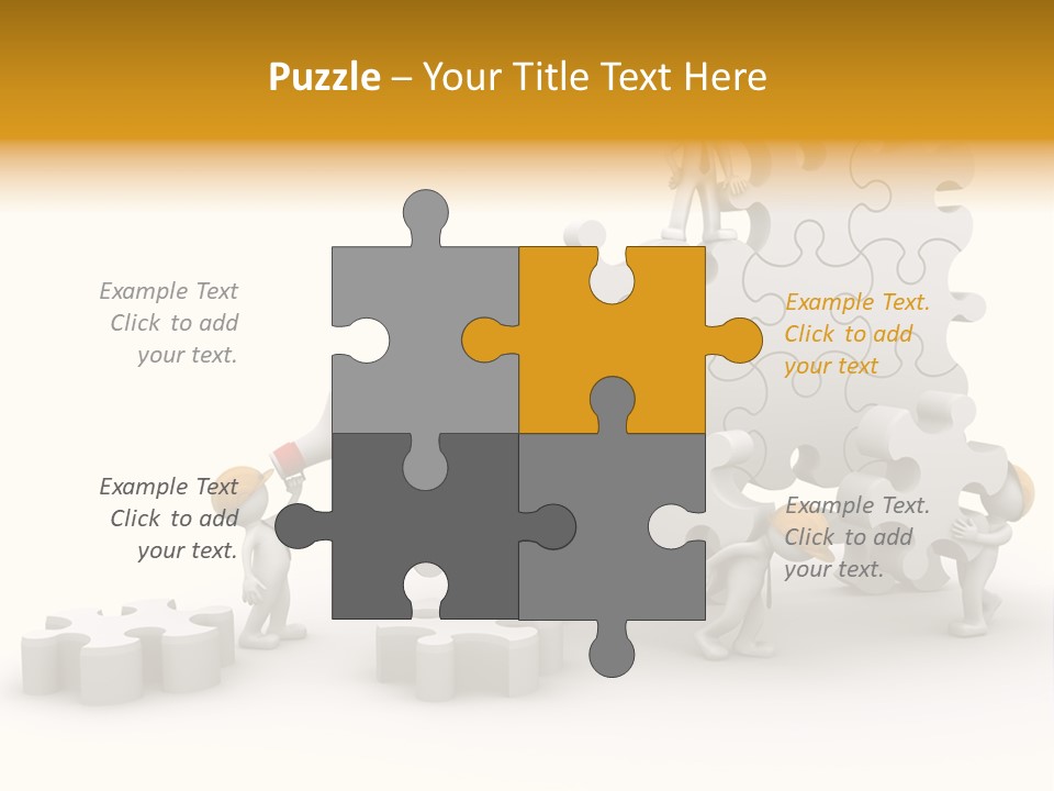 Cooperation Challenge Growth PowerPoint Template