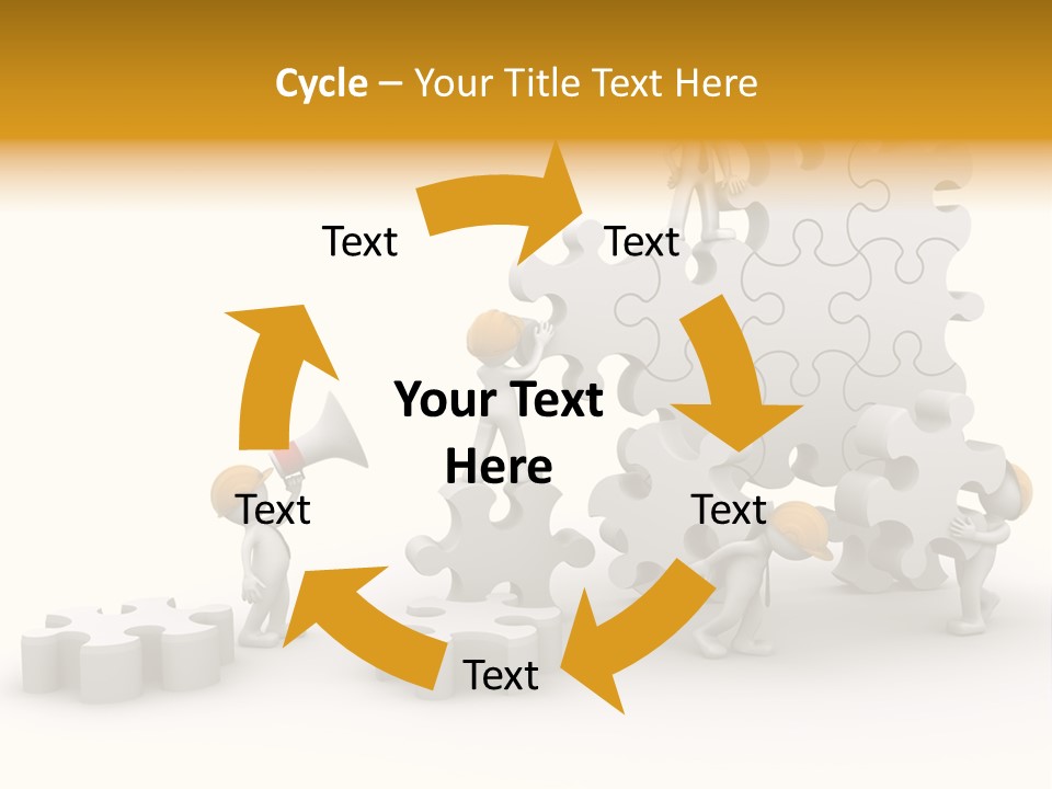 Cooperation Challenge Growth PowerPoint Template