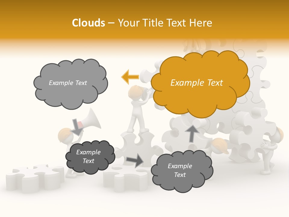 Cooperation Challenge Growth PowerPoint Template