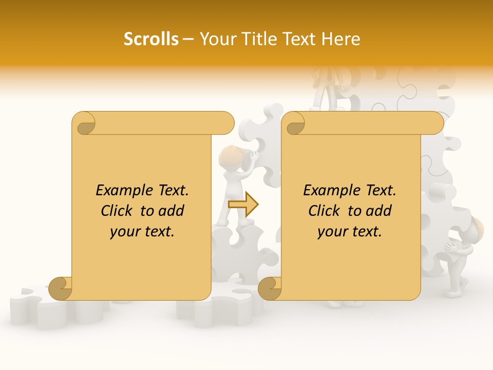 Cooperation Challenge Growth PowerPoint Template