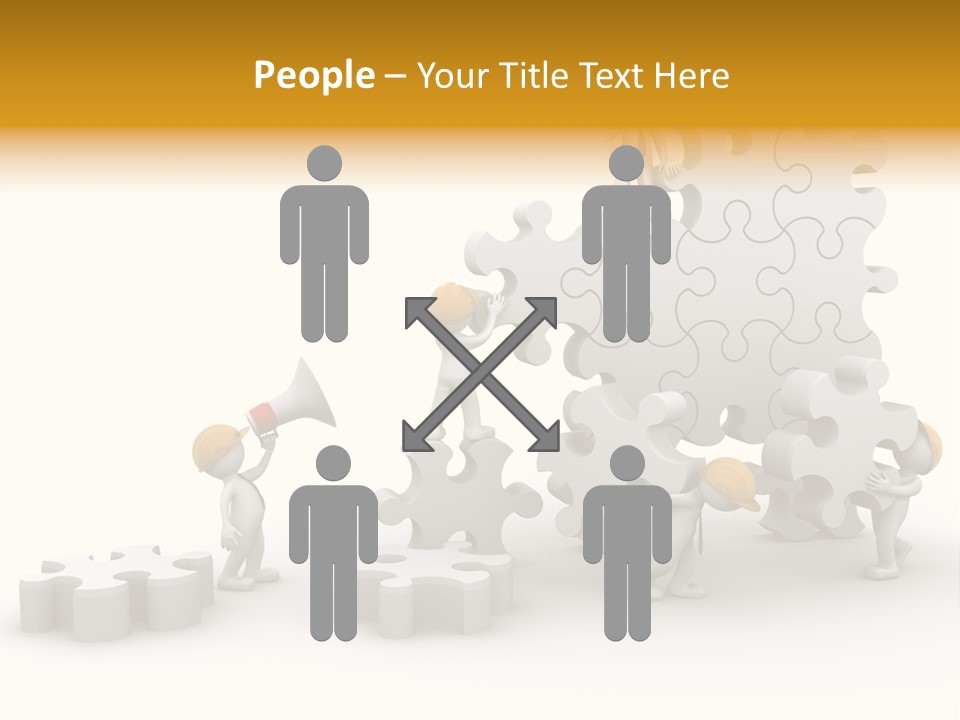 Cooperation Challenge Growth PowerPoint Template