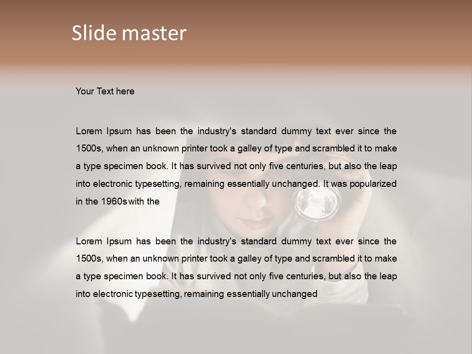 Youth Bedroom Relaxation PowerPoint Template