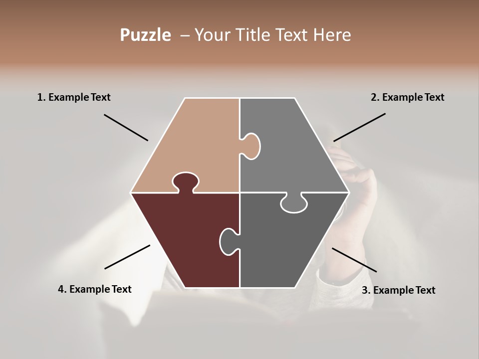 Youth Bedroom Relaxation PowerPoint Template