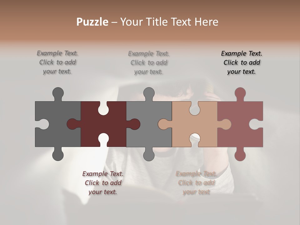 Youth Bedroom Relaxation PowerPoint Template