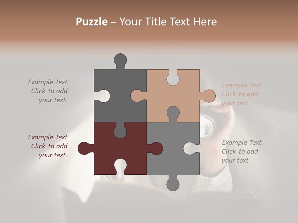 Youth Bedroom Relaxation PowerPoint Template