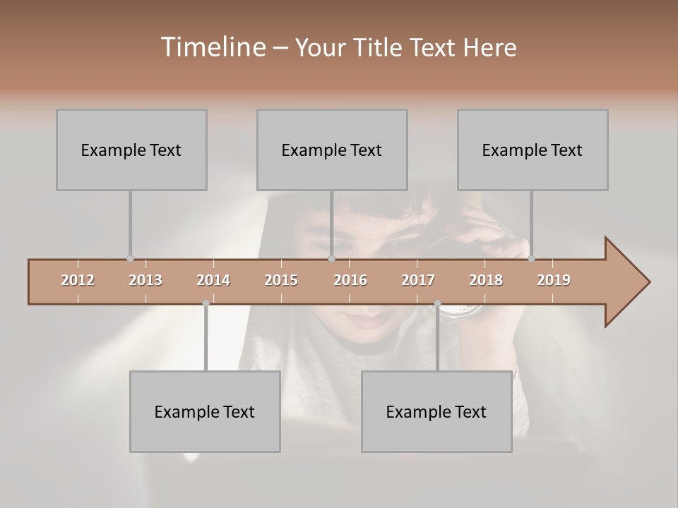Youth Bedroom Relaxation PowerPoint Template