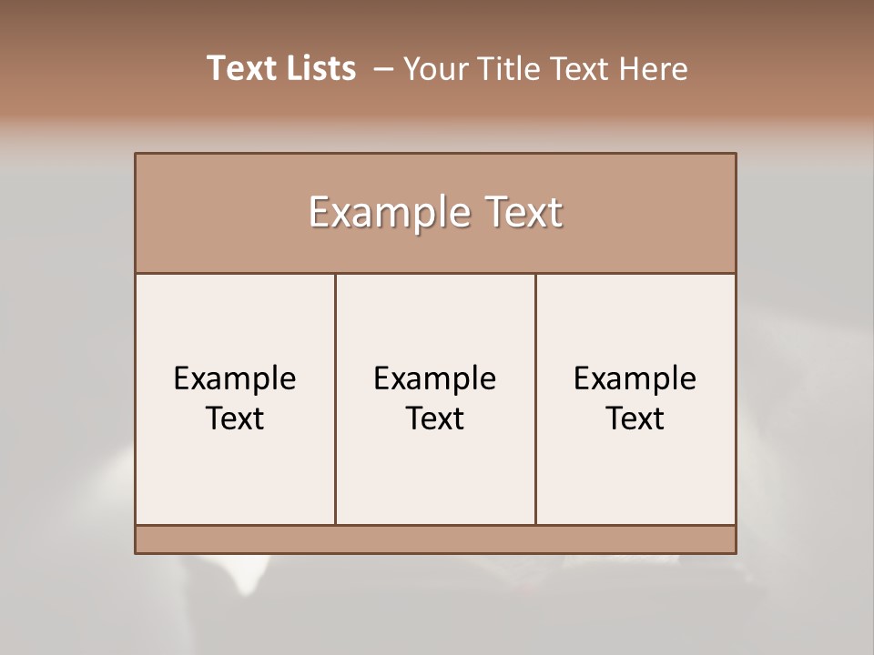 Youth Bedroom Relaxation PowerPoint Template