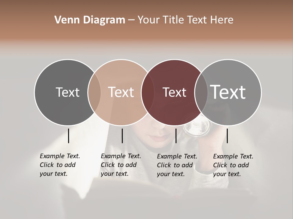 Youth Bedroom Relaxation PowerPoint Template