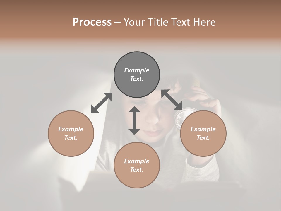 Youth Bedroom Relaxation PowerPoint Template