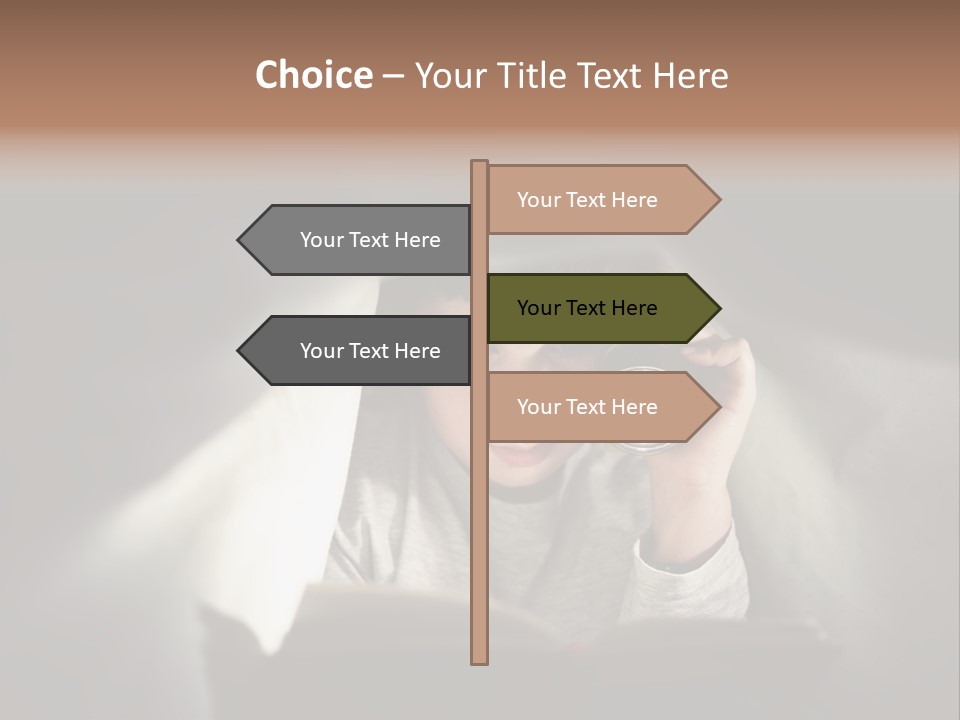 Youth Bedroom Relaxation PowerPoint Template