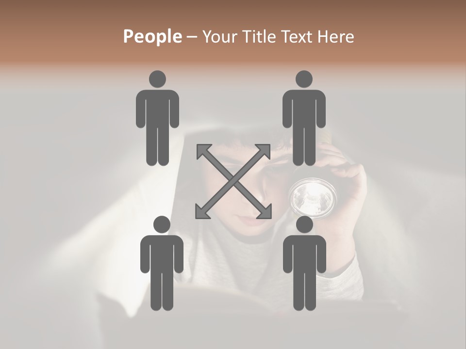 Youth Bedroom Relaxation PowerPoint Template