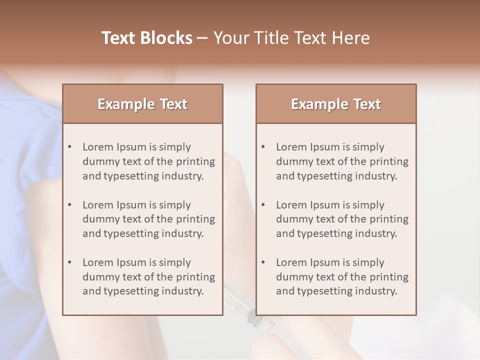 Boy People Pain PowerPoint Template