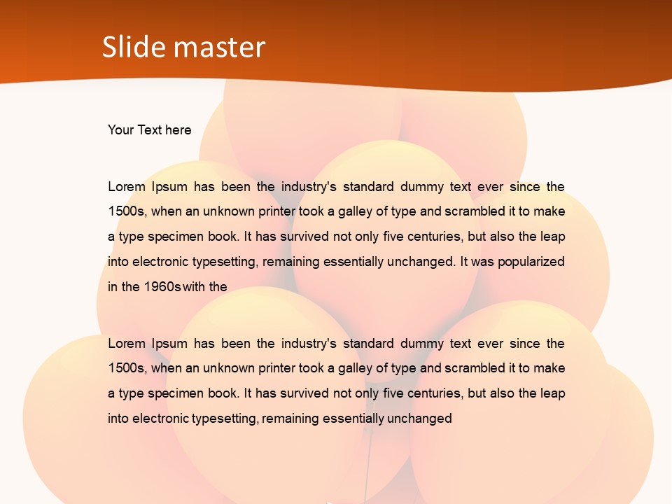 Birthday Heating New PowerPoint Template