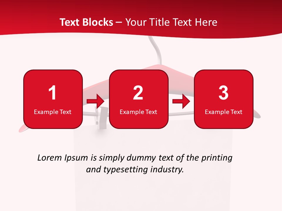 Message Promotion Fashion PowerPoint Template