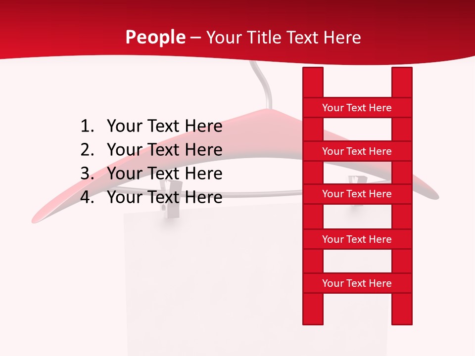 Message Promotion Fashion PowerPoint Template