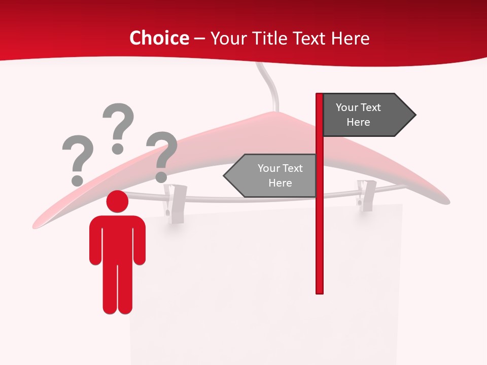 Message Promotion Fashion PowerPoint Template