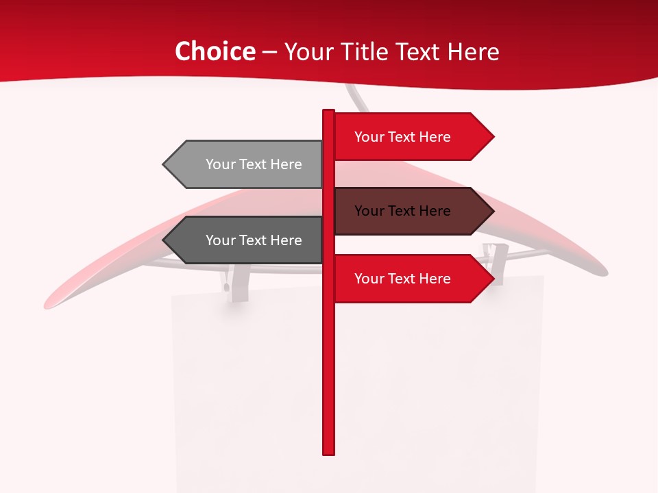 Message Promotion Fashion PowerPoint Template