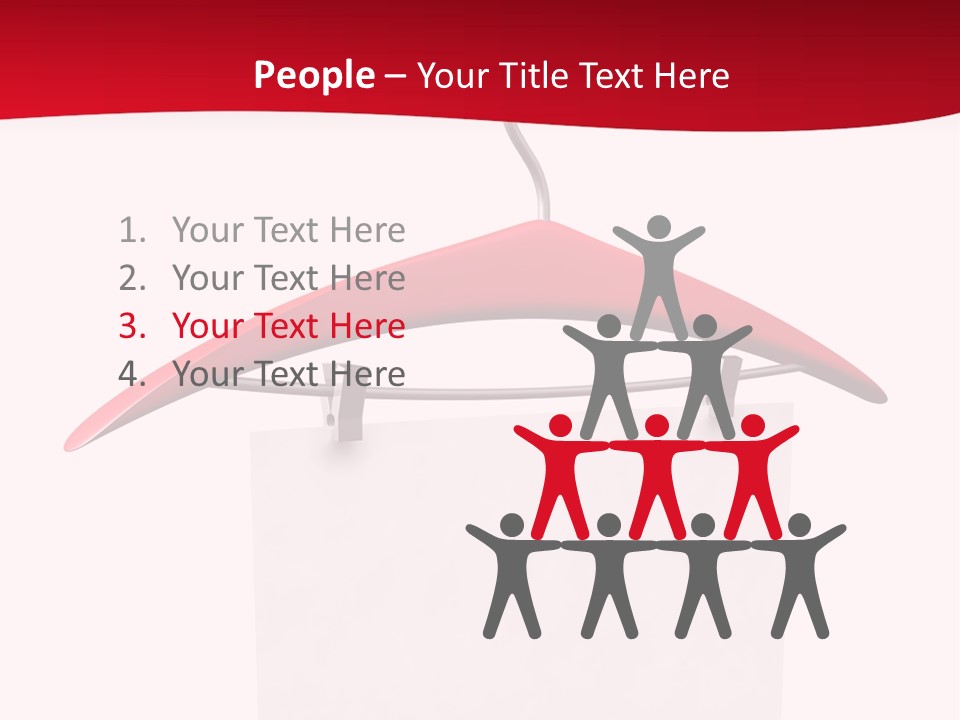 Message Promotion Fashion PowerPoint Template