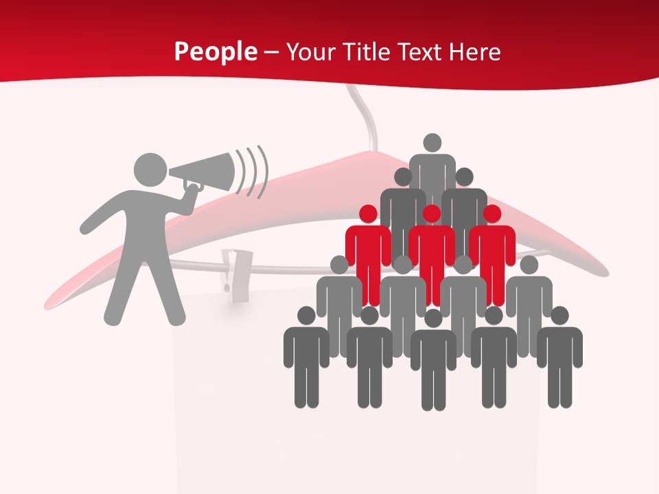 Message Promotion Fashion PowerPoint Template