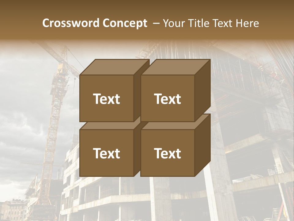 City Build Project PowerPoint Template