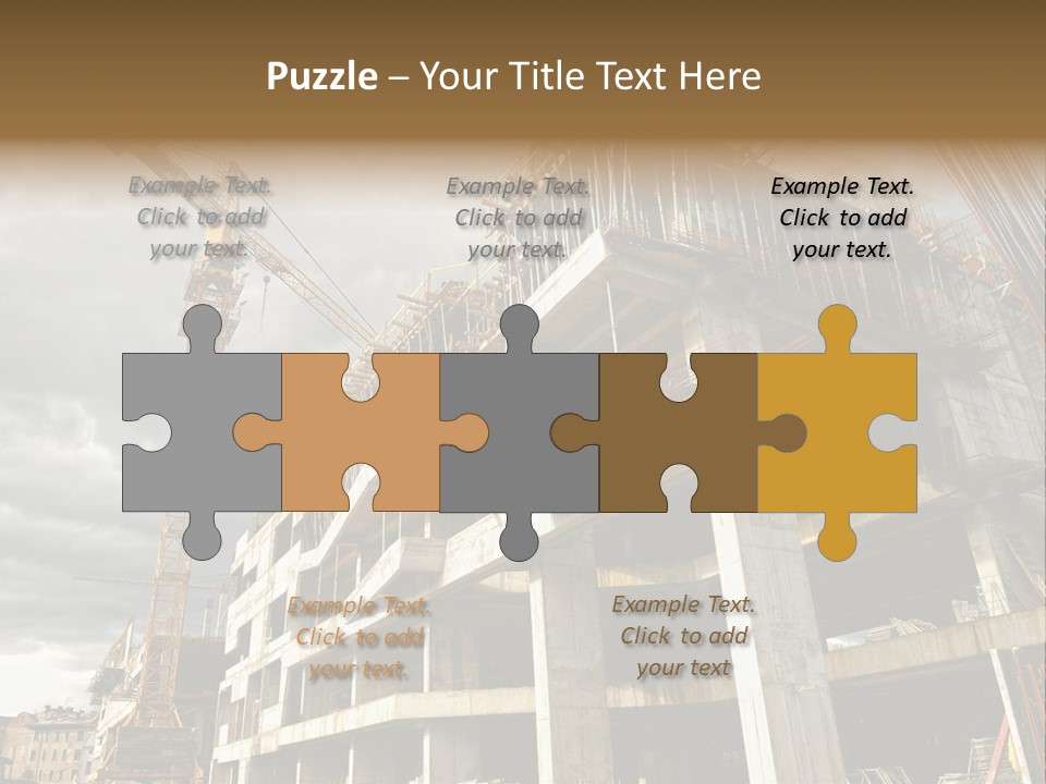 City Build Project PowerPoint Template