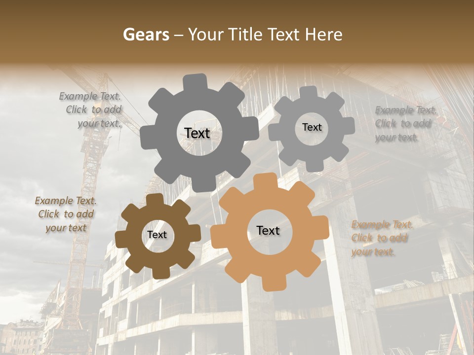 City Build Project PowerPoint Template