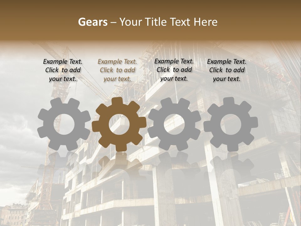 City Build Project PowerPoint Template