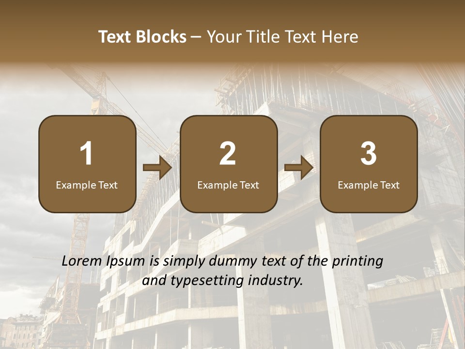City Build Project PowerPoint Template