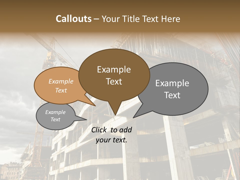 City Build Project PowerPoint Template