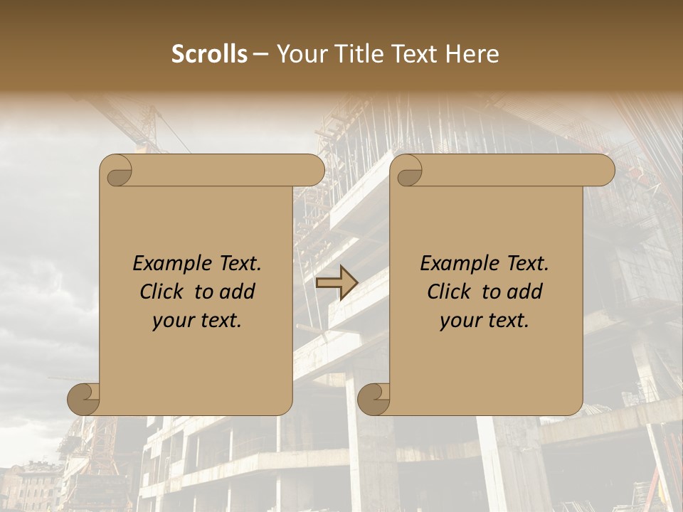 City Build Project PowerPoint Template