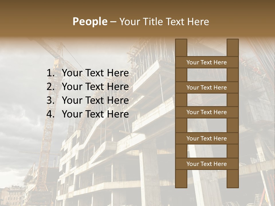 City Build Project PowerPoint Template