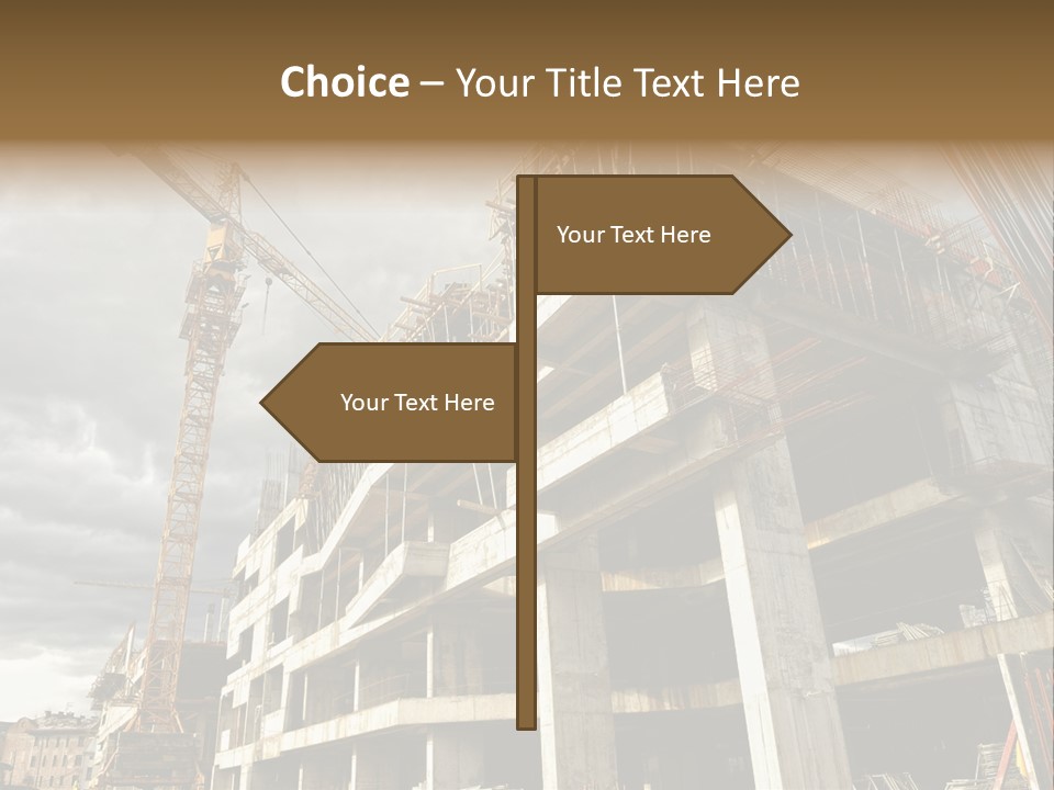 City Build Project PowerPoint Template
