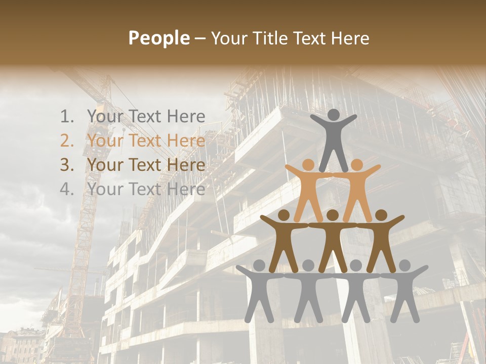 City Build Project PowerPoint Template