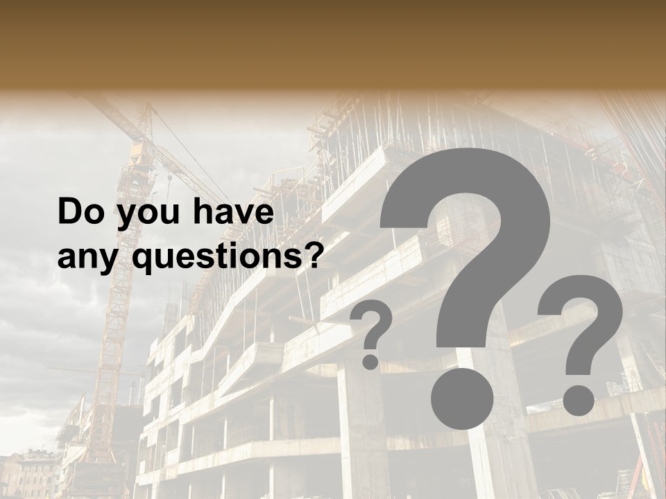 City Build Project PowerPoint Template