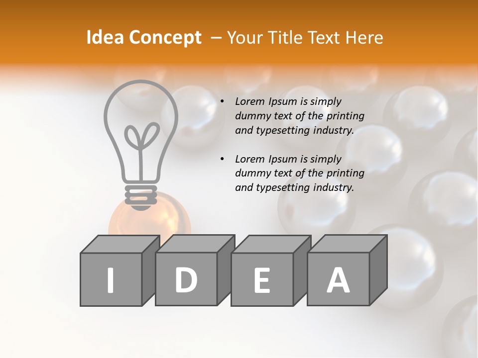 Object Joy Leader PowerPoint Template