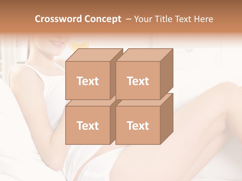 Attractive Beauty Fresh PowerPoint Template