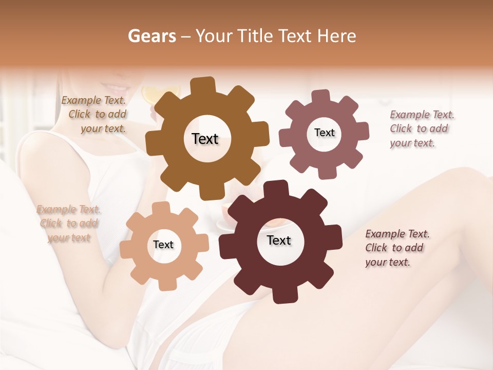 Attractive Beauty Fresh PowerPoint Template