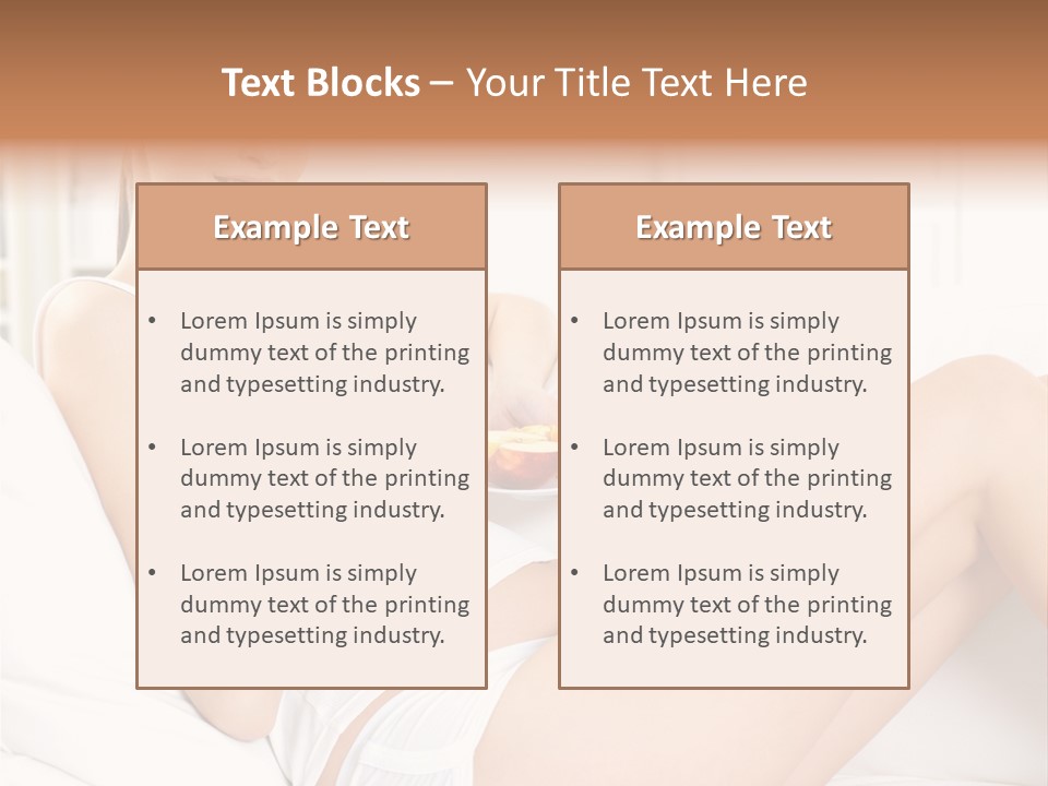 Attractive Beauty Fresh PowerPoint Template