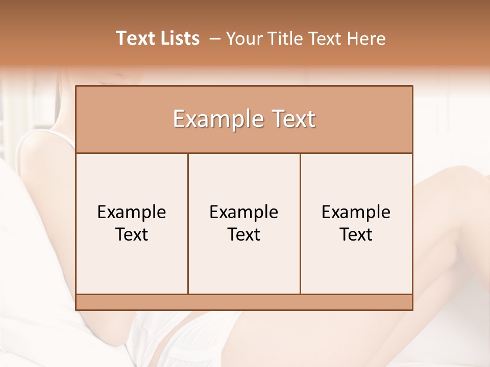 Attractive Beauty Fresh PowerPoint Template