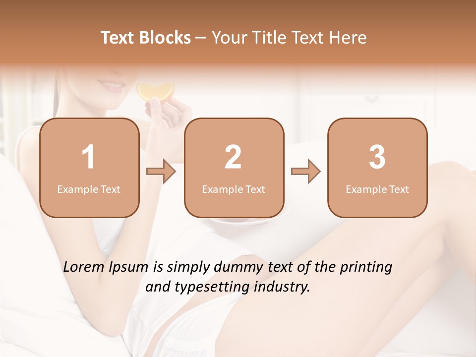 Attractive Beauty Fresh PowerPoint Template